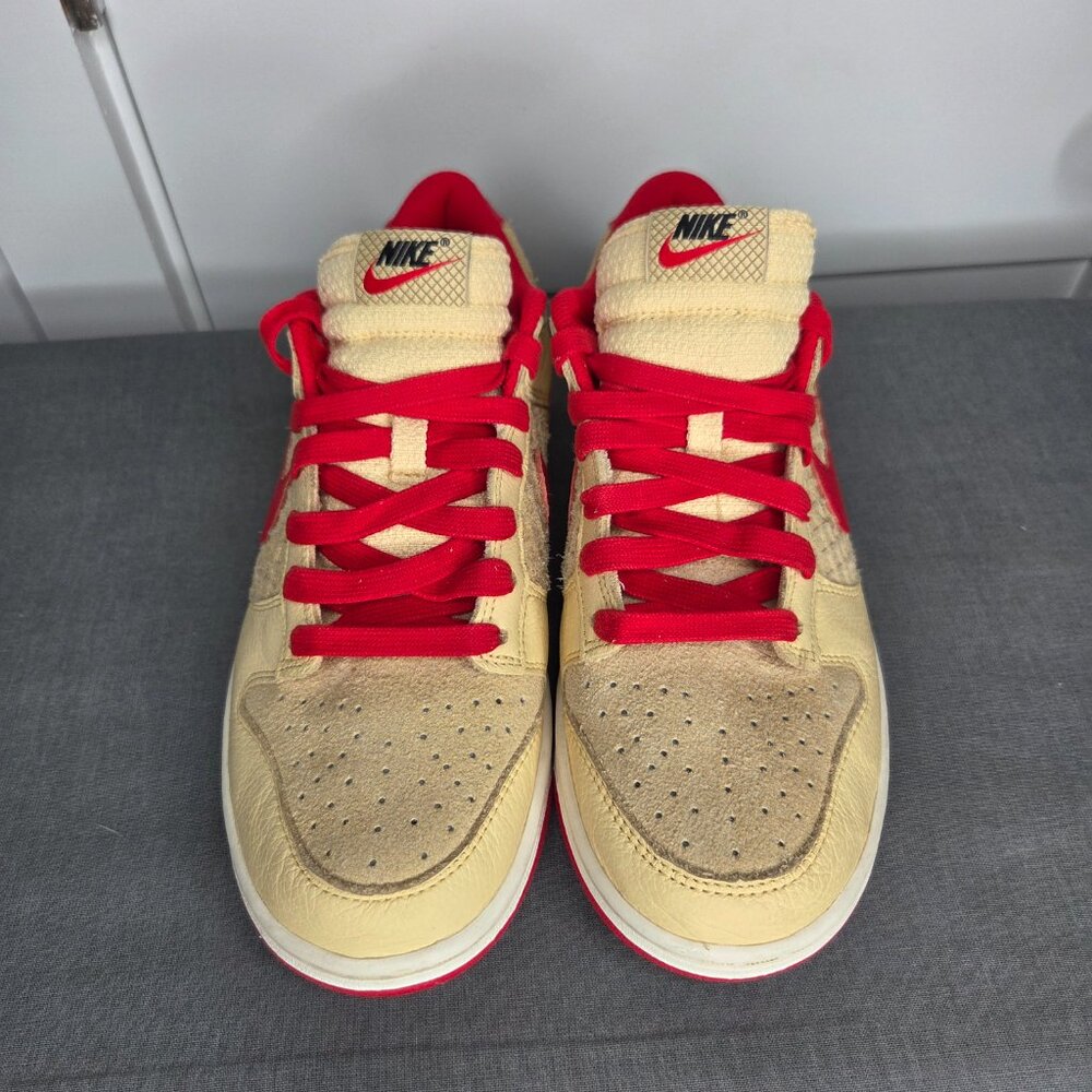 Nike Dunk Low Retro SE "Strawberry Waffle" Sneakers - Mens 8.5 - NWOT - Picture 5 of 10